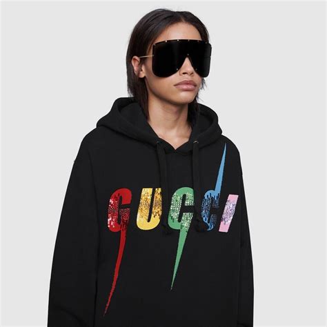 2018 gucci fleece sweater|Women's Designer Luxury Sweatshirts .